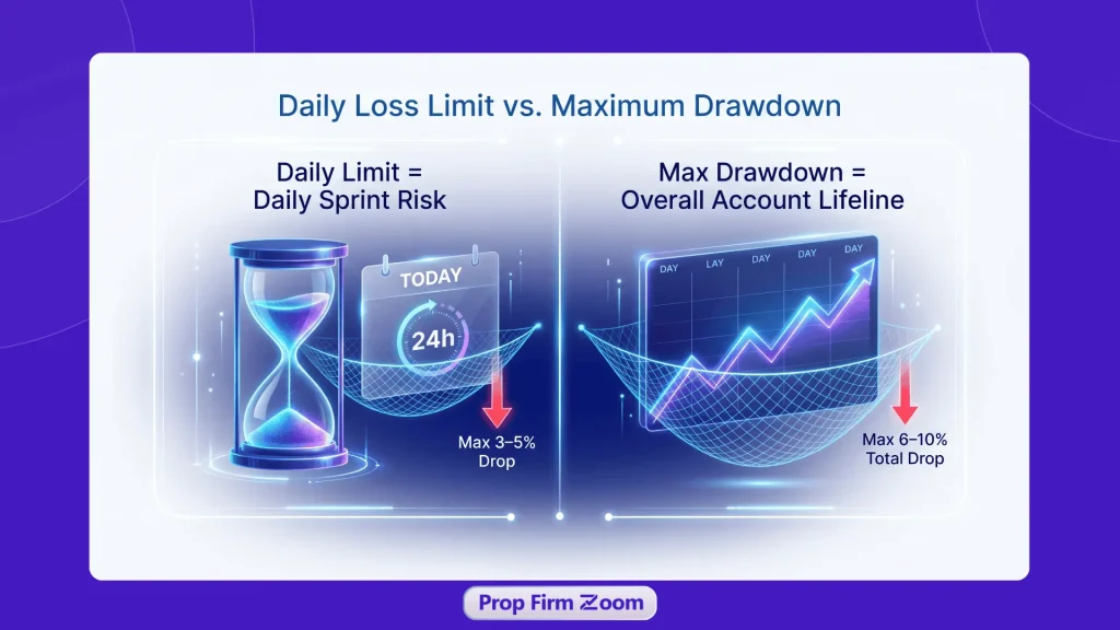 Daily Loss Limit vs. Maximum Drawdown