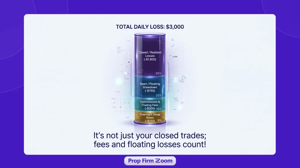 Floating Losses and Open Positions