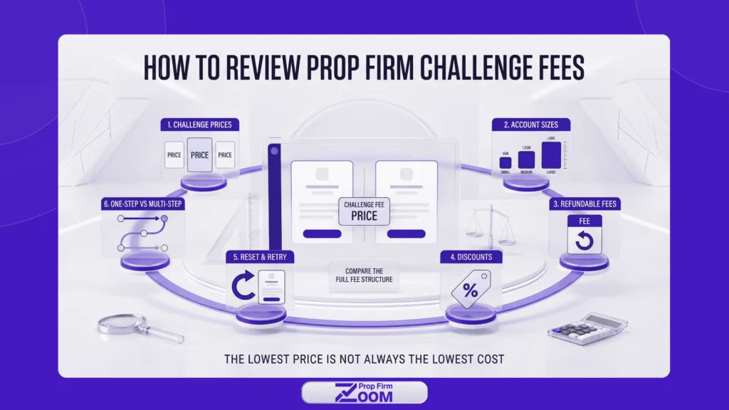 How to Review Prop Firm Challenge Fees
